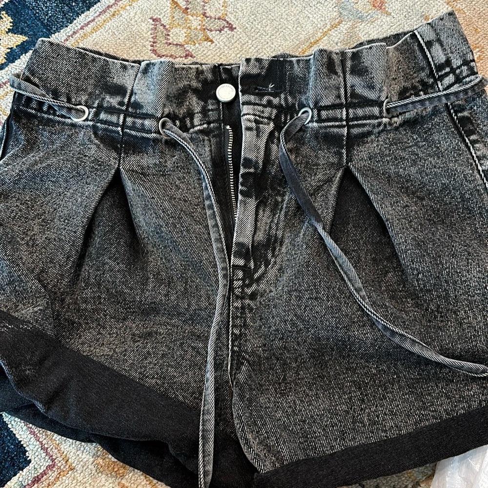 BlankNYC-black denim shorts -Size 28